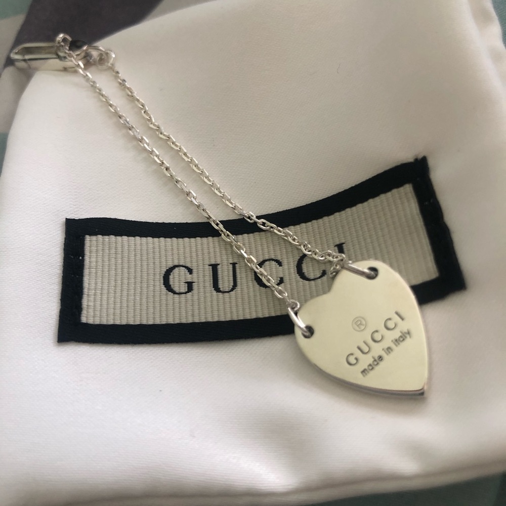 Gucci heart bracelet